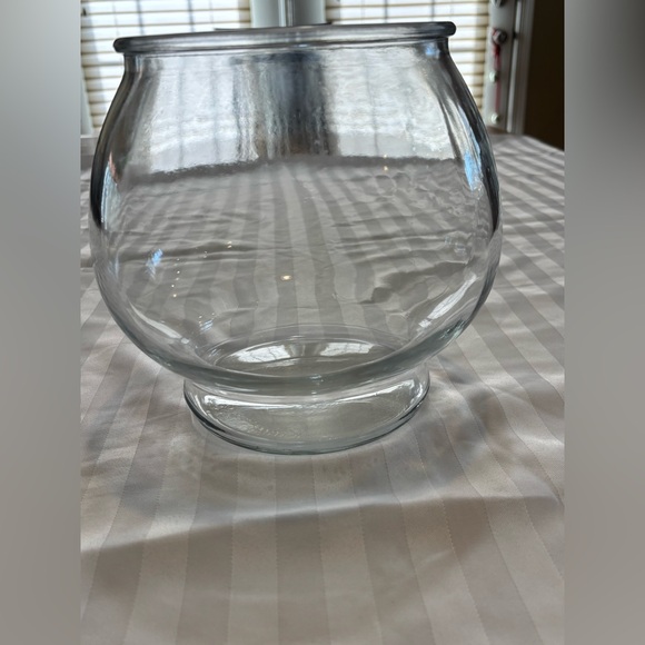 Clear Glass Fish Bowl (NWOT) - Picture 2 of 4